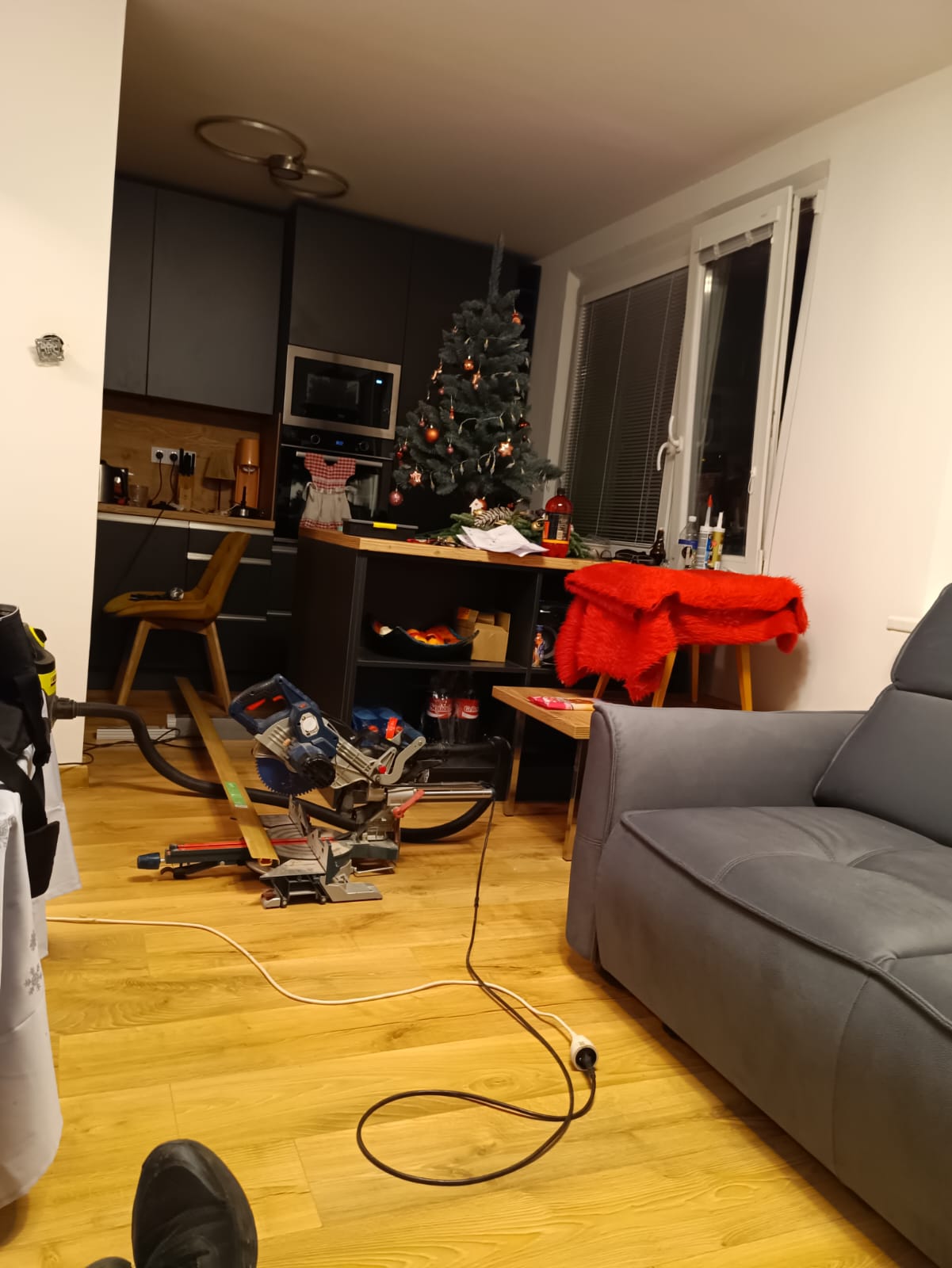 elegantný kuchynský kút