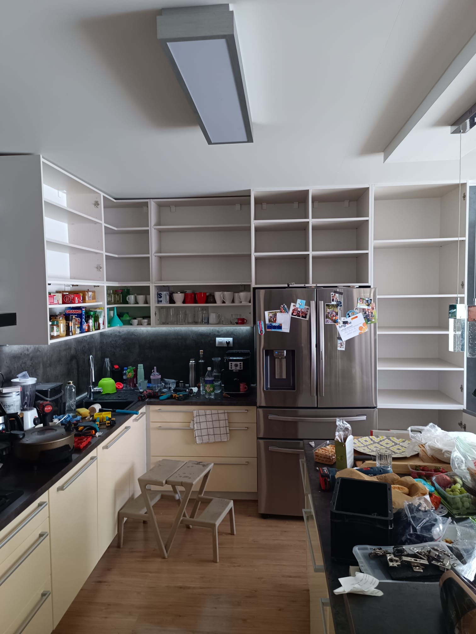 Repas kuchyne, zväčšenie úložneho priestoru